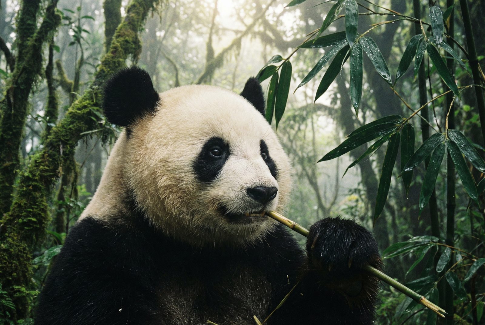 抖阴熊猫吃竹子视频